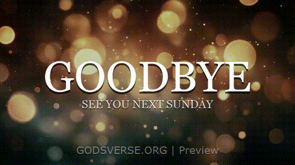 Goodbye motion background soft bokeh