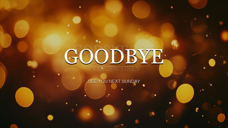 Goodbye worship background soft bokeh