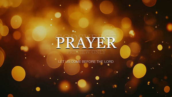 Prayer worship background soft bokeh