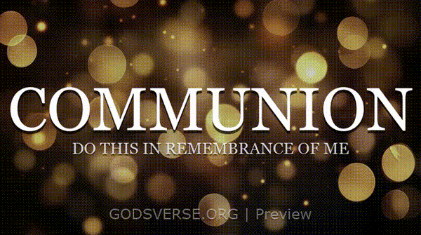 Communion motion background soft bokeh
