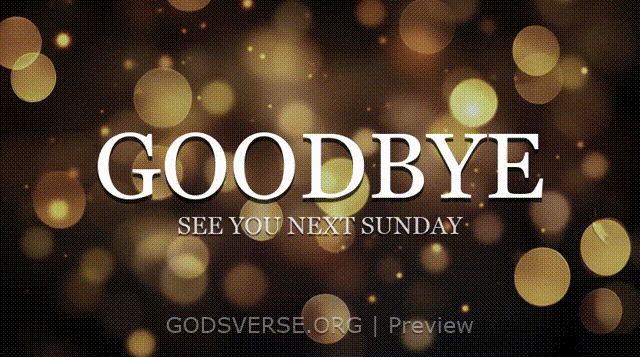 Goodbye motion background soft bokeh