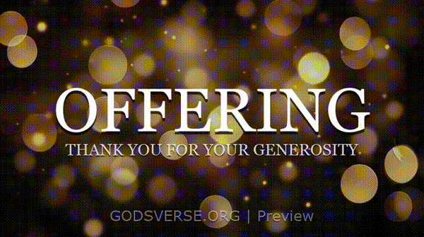 Offering motion background soft bokeh