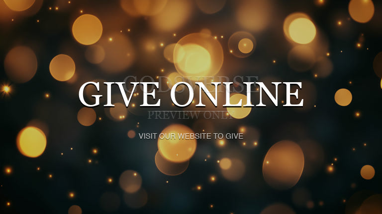 Give Online worship background soft bokeh