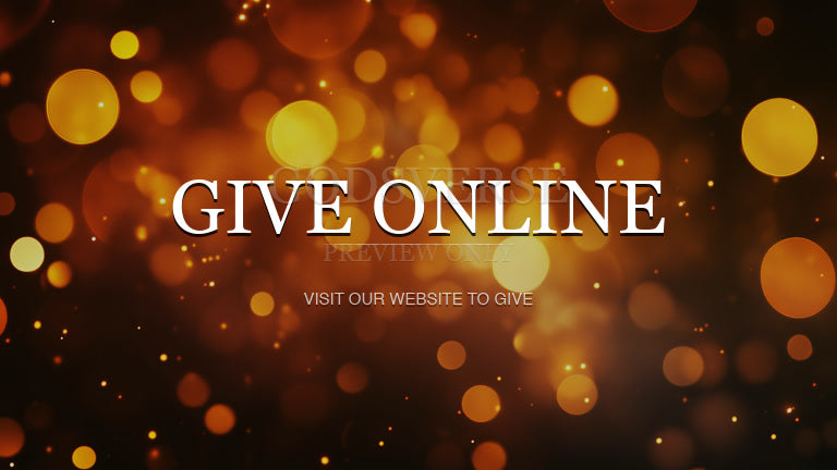 Give Online worship background soft bokeh