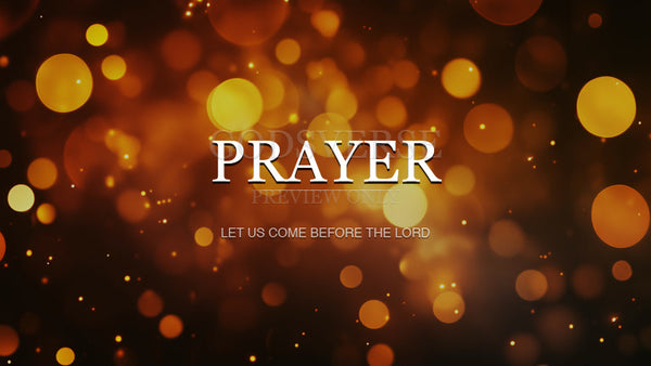 Prayer worship background soft bokeh