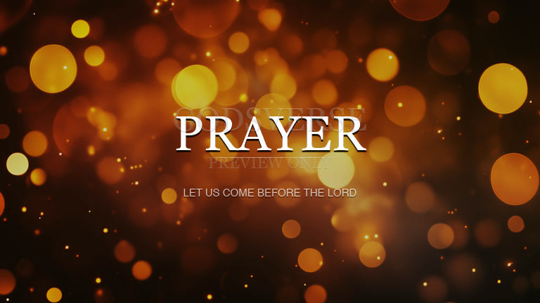Prayer worship background soft bokeh