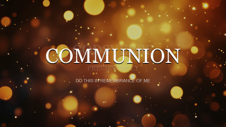 Communion worship background soft bokeh