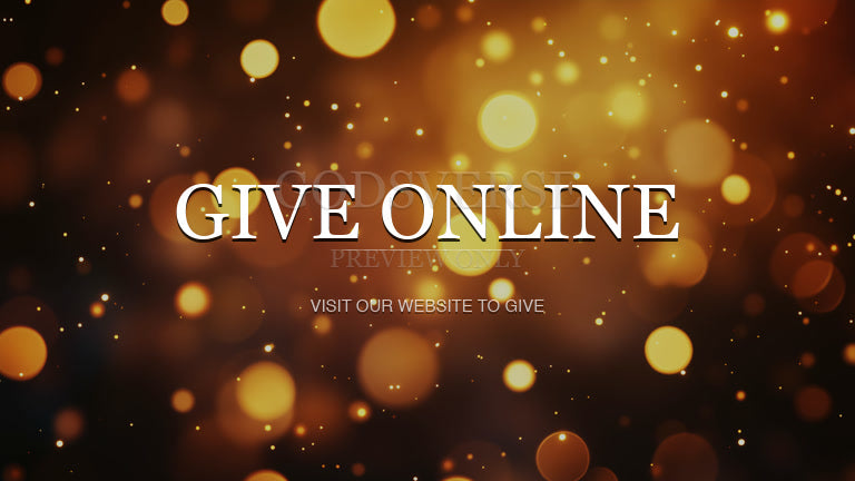 Give Online worship background soft bokeh