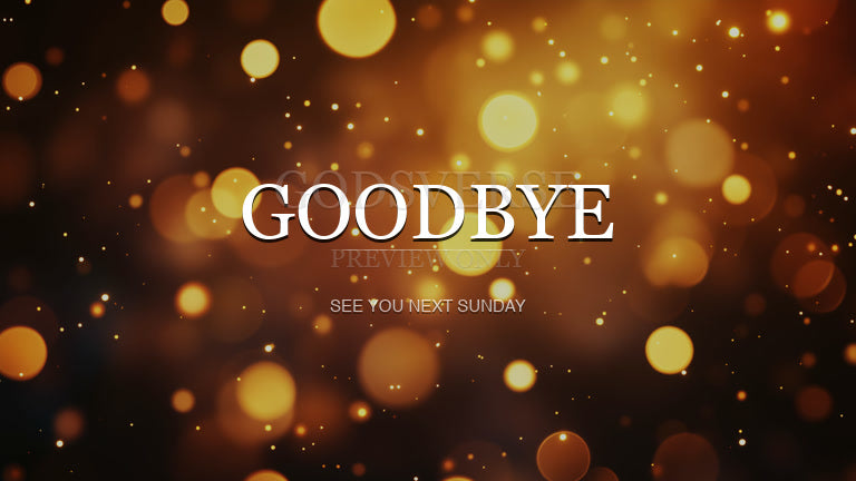 Goodbye worship background soft bokeh
