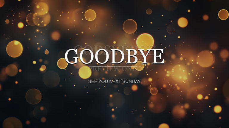 Goodbye worship background soft bokeh