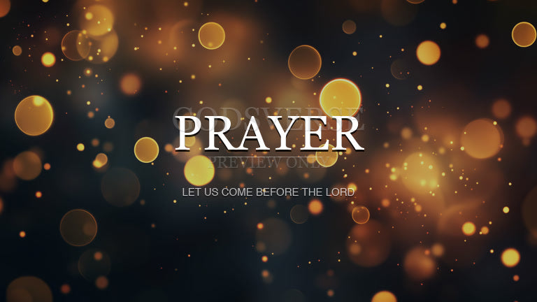 Prayer worship background soft bokeh