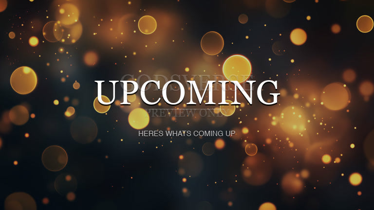 Upcoming worship background soft bokeh