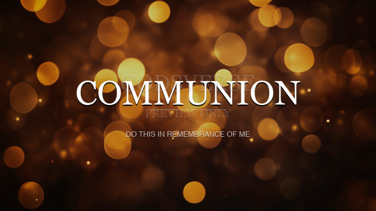 Communion worship background soft bokeh