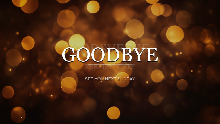 Goodbye worship background soft bokeh