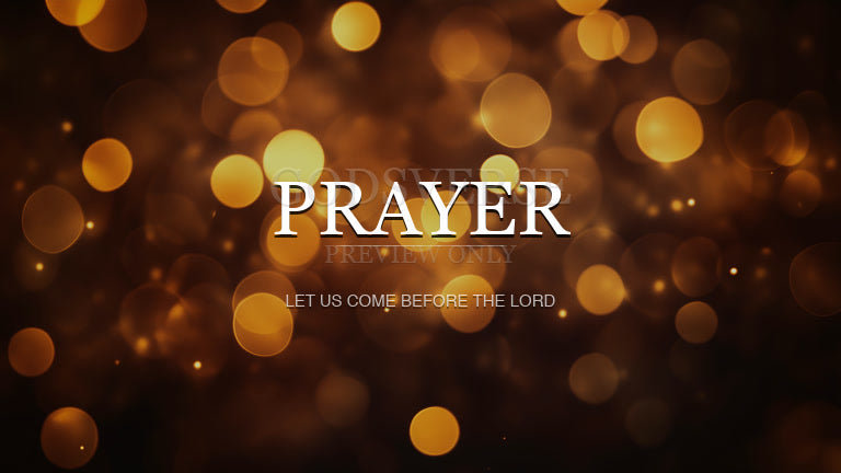 Prayer worship background soft bokeh