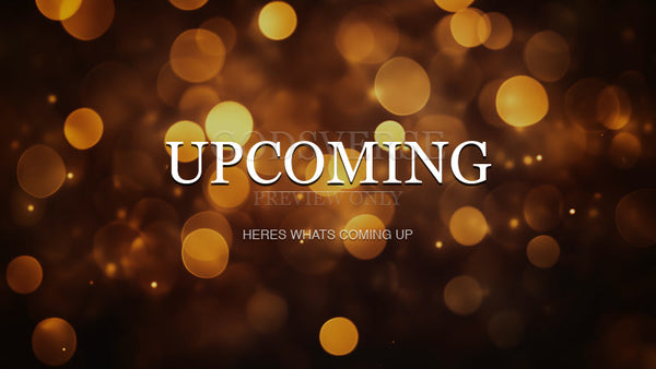 Upcoming worship background soft bokeh
