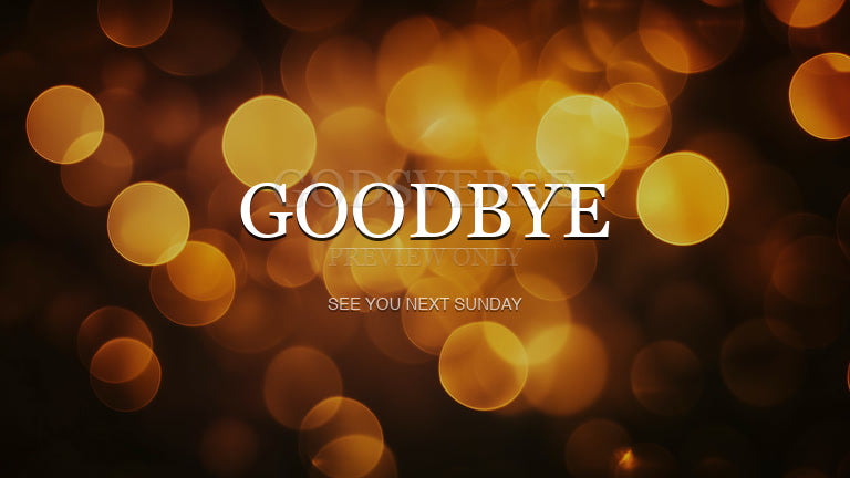 Goodbye worship background soft bokeh