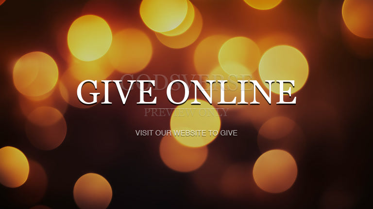 Give Online worship background soft bokeh