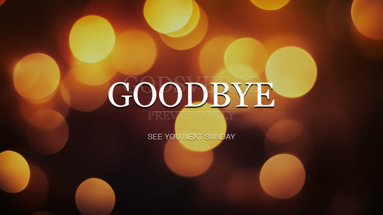 Goodbye worship background soft bokeh