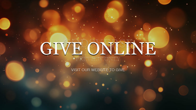 Give Online worship background soft bokeh