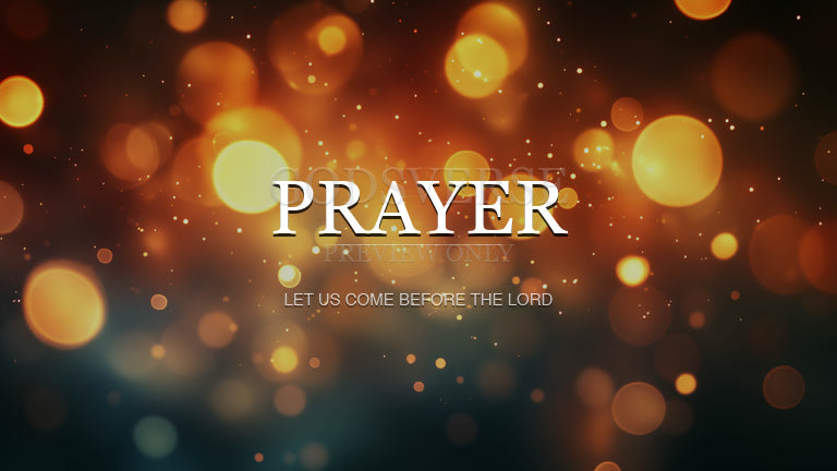 Prayer worship background soft bokeh