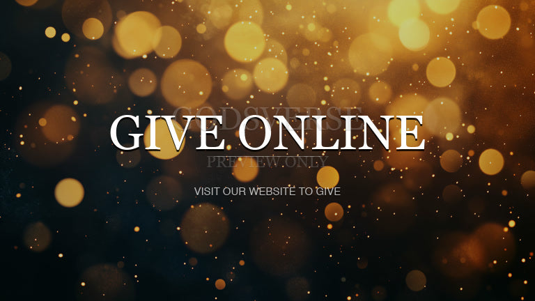 Give Online worship background soft bokeh
