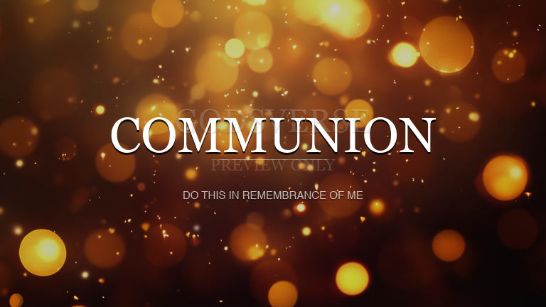 Communion worship background soft bokeh