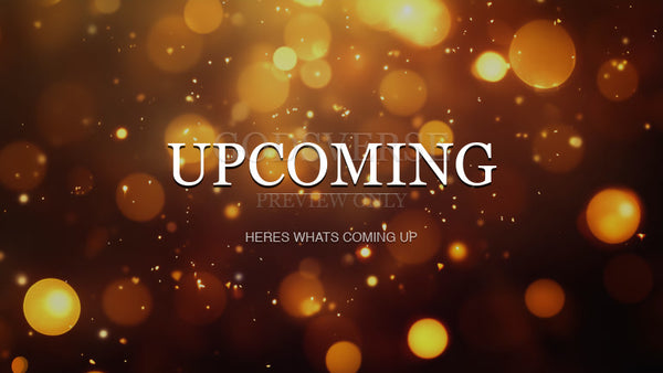 Upcoming worship background soft bokeh