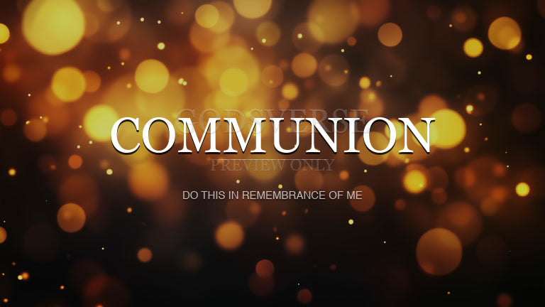 Communion worship background soft bokeh