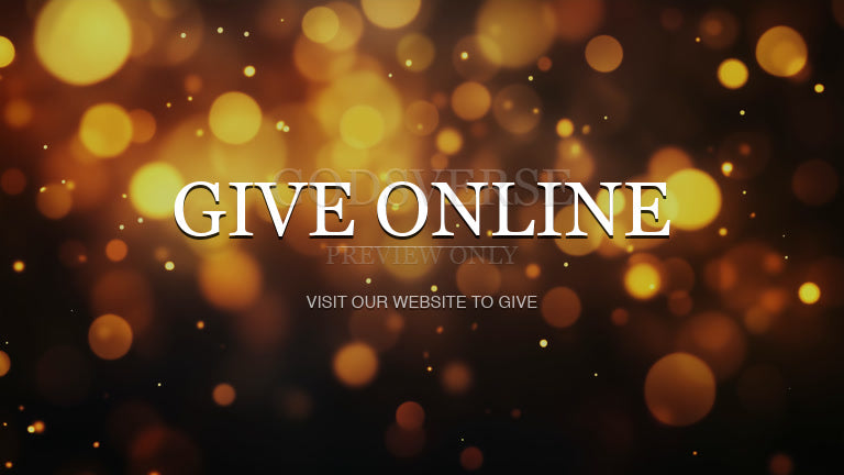 Give Online worship background soft bokeh