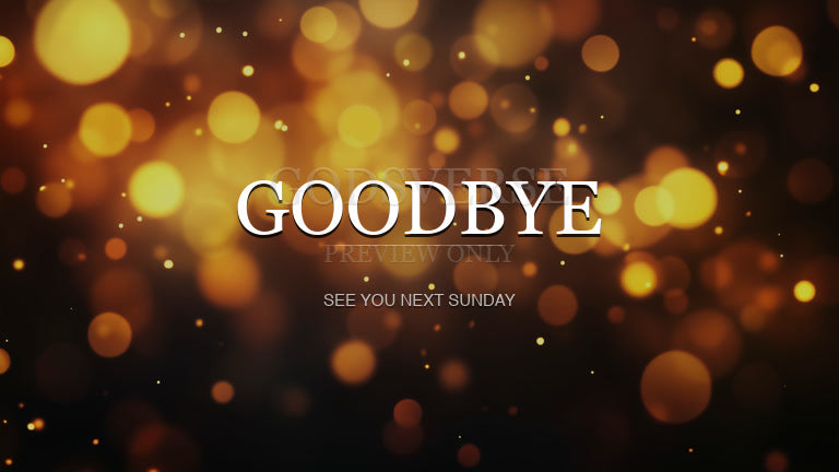 Goodbye worship background soft bokeh