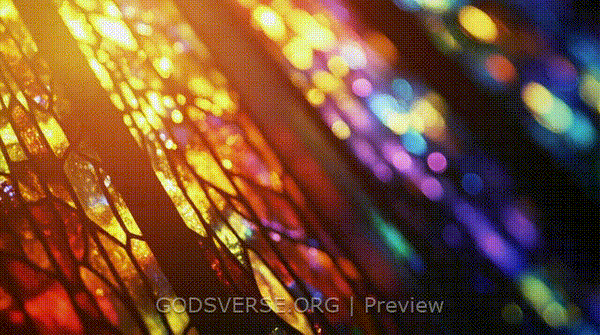 Blank motion background stained glass