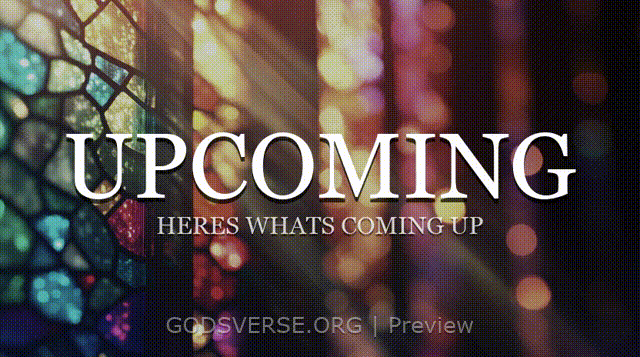 Upcoming motion background stained glass