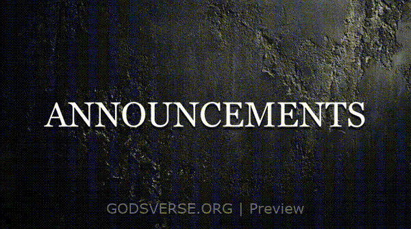 Announcements motion background urban concrete