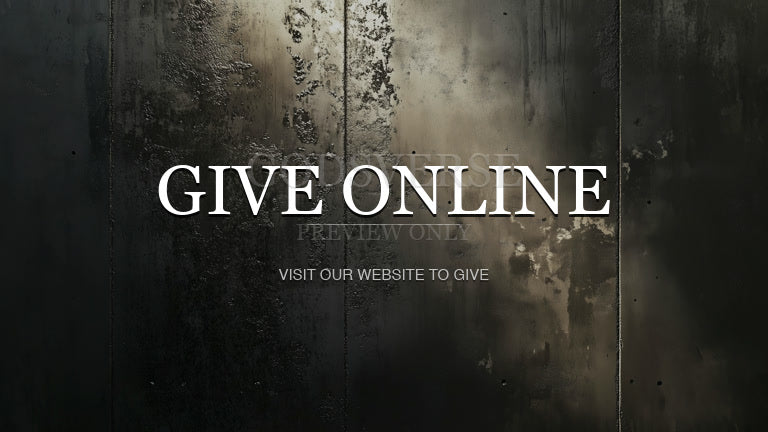 Give Online worship background urban concrete