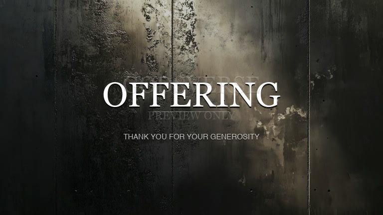 Offering worship background urban concrete