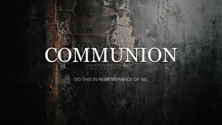 Communion worship background urban concrete
