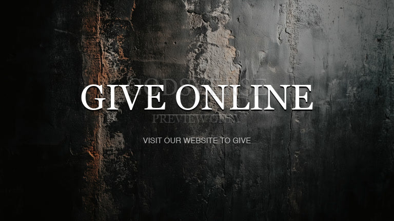 Give Online worship background urban concrete