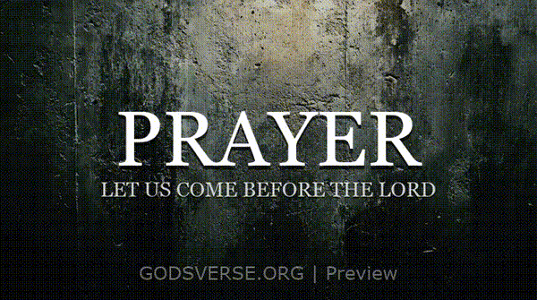 Prayer motion background urban concrete