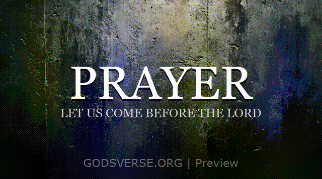 Prayer motion background urban concrete