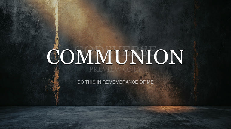 Communion worship background urban concrete