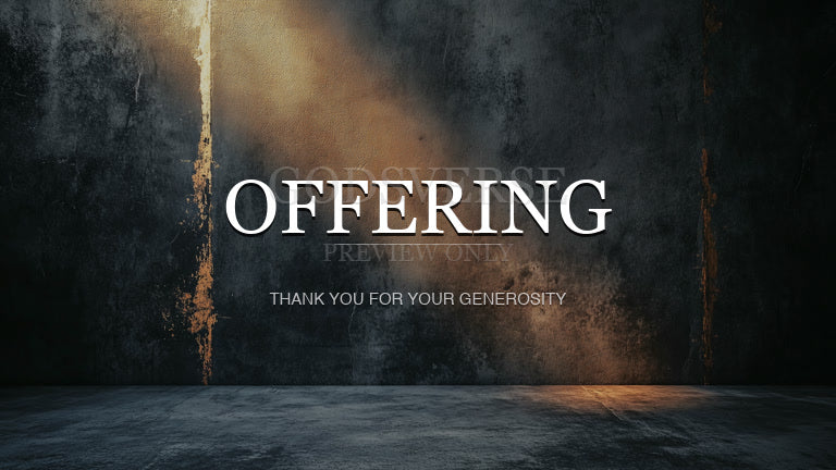 Offering worship background urban concrete