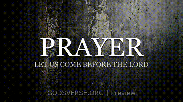 Prayer motion background urban concrete