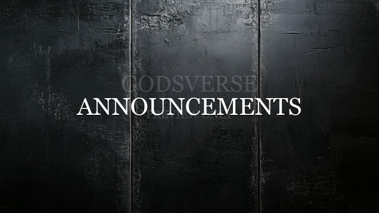 Announcements worship background urban concrete