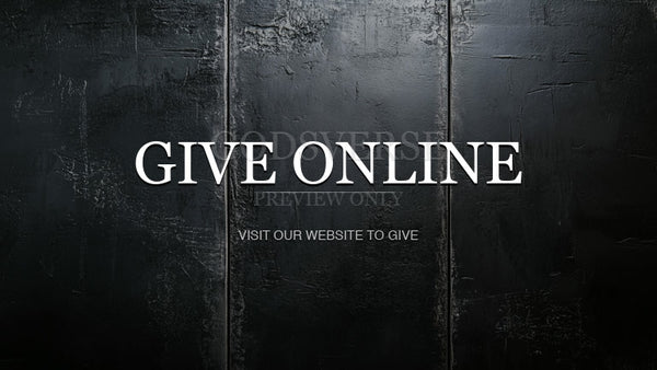 Give Online worship background urban concrete