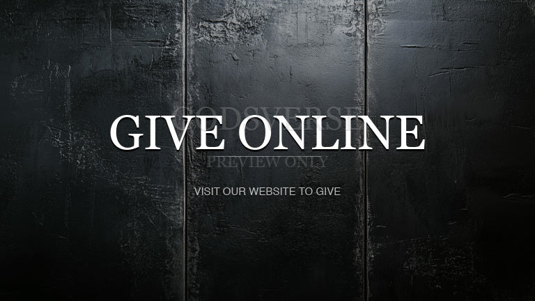 Give Online worship background urban concrete