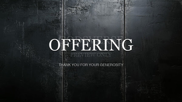 Offering worship background urban concrete