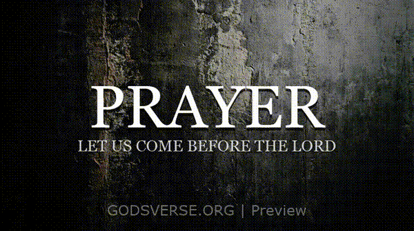 Prayer motion background urban concrete