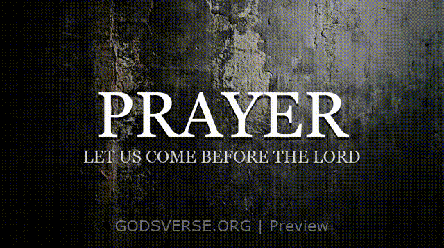 Prayer motion background urban concrete