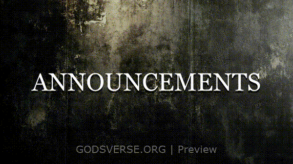 Announcements motion background urban concrete
